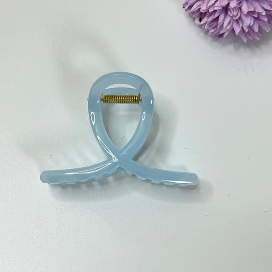 Pastel Loop knot Hair Claw Clip