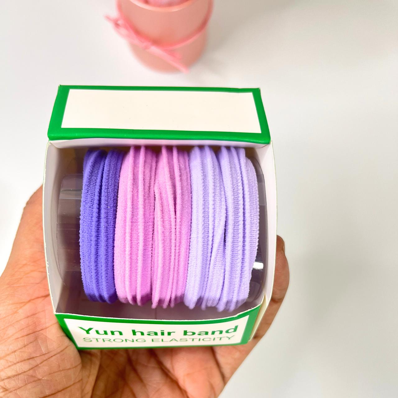 Pastel Pop Hair Elastic Set (Set of 5)