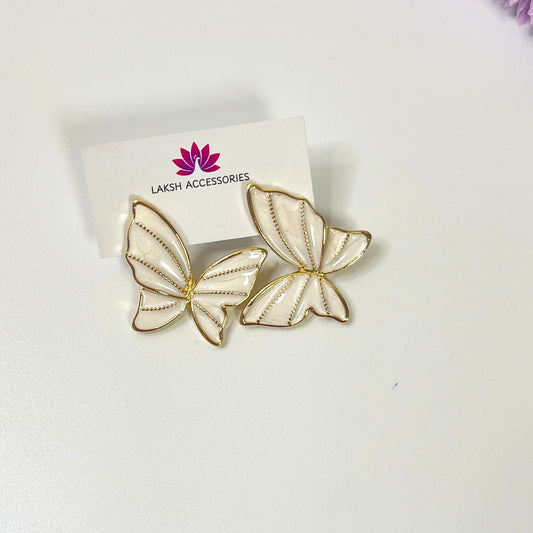 Flutter Bloom Butterfly Earrings