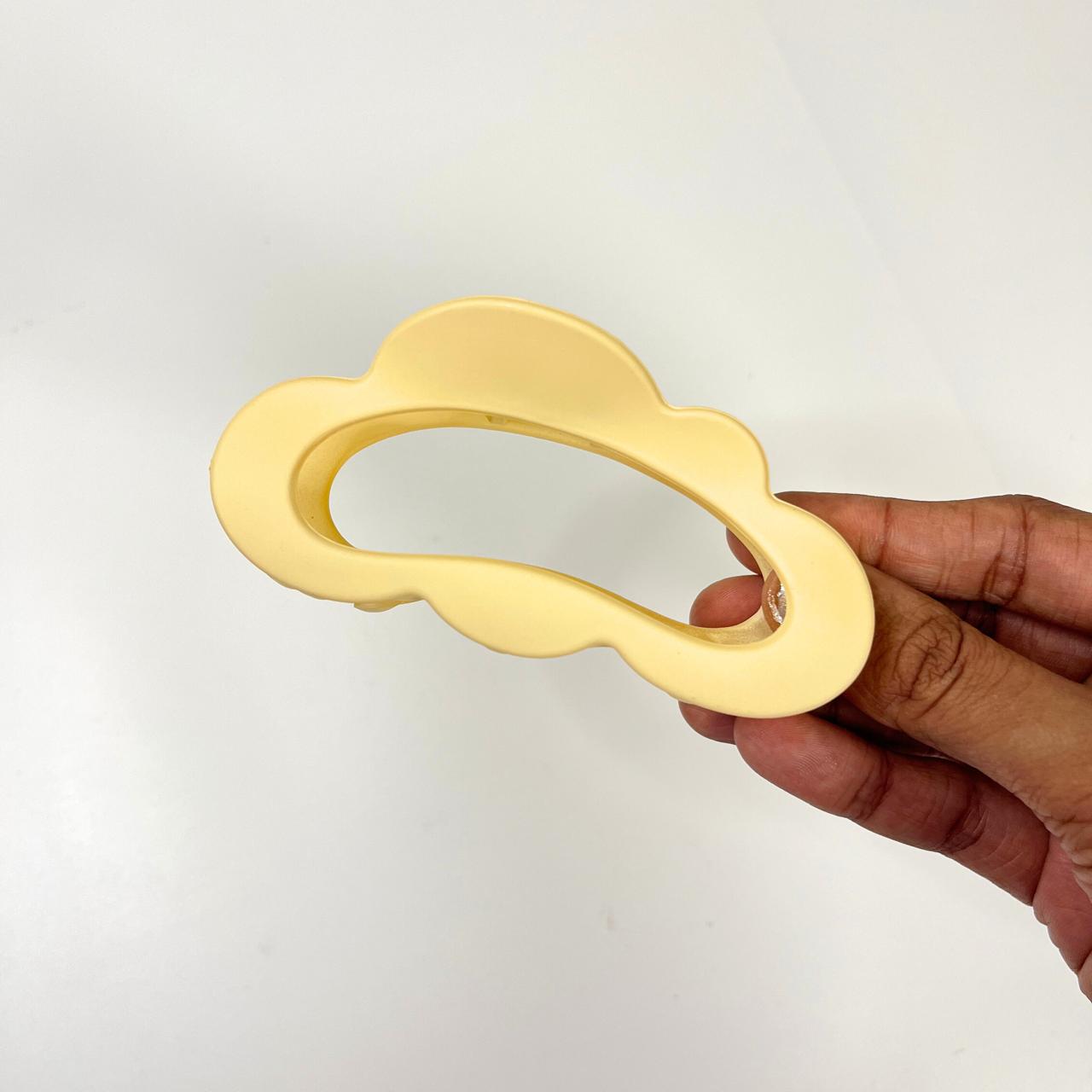 Cloud Curve Hair Claw Clip - Large