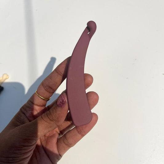Matte Finish Banana Hair Clip ✨