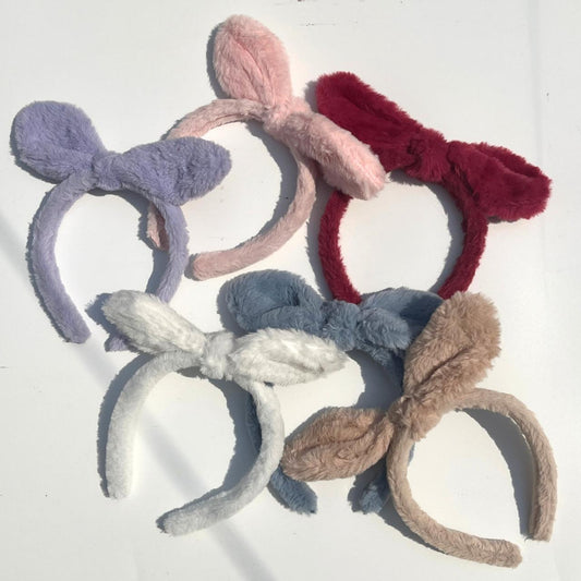 Fluffy Bunny Ear Headband π°β¨