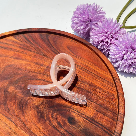 Dual Tone Loop Claw Clip - 8cm