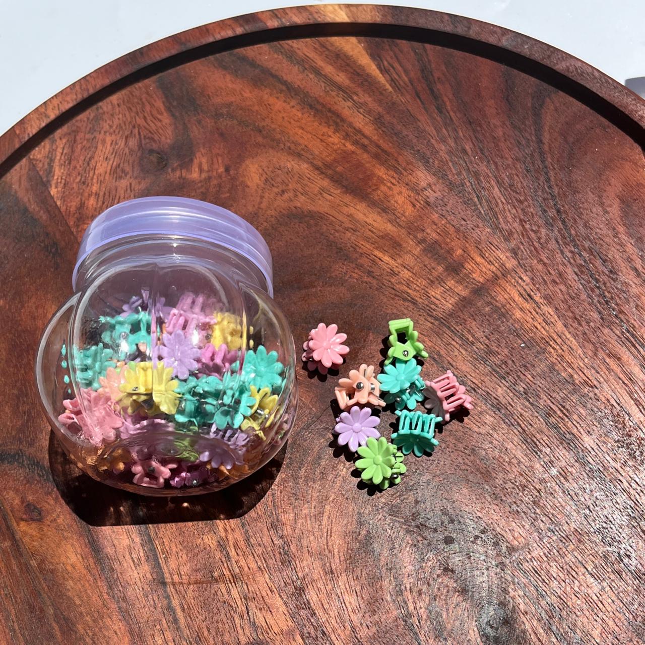 Mini Bloom Claw Clips Jar – 1 jar