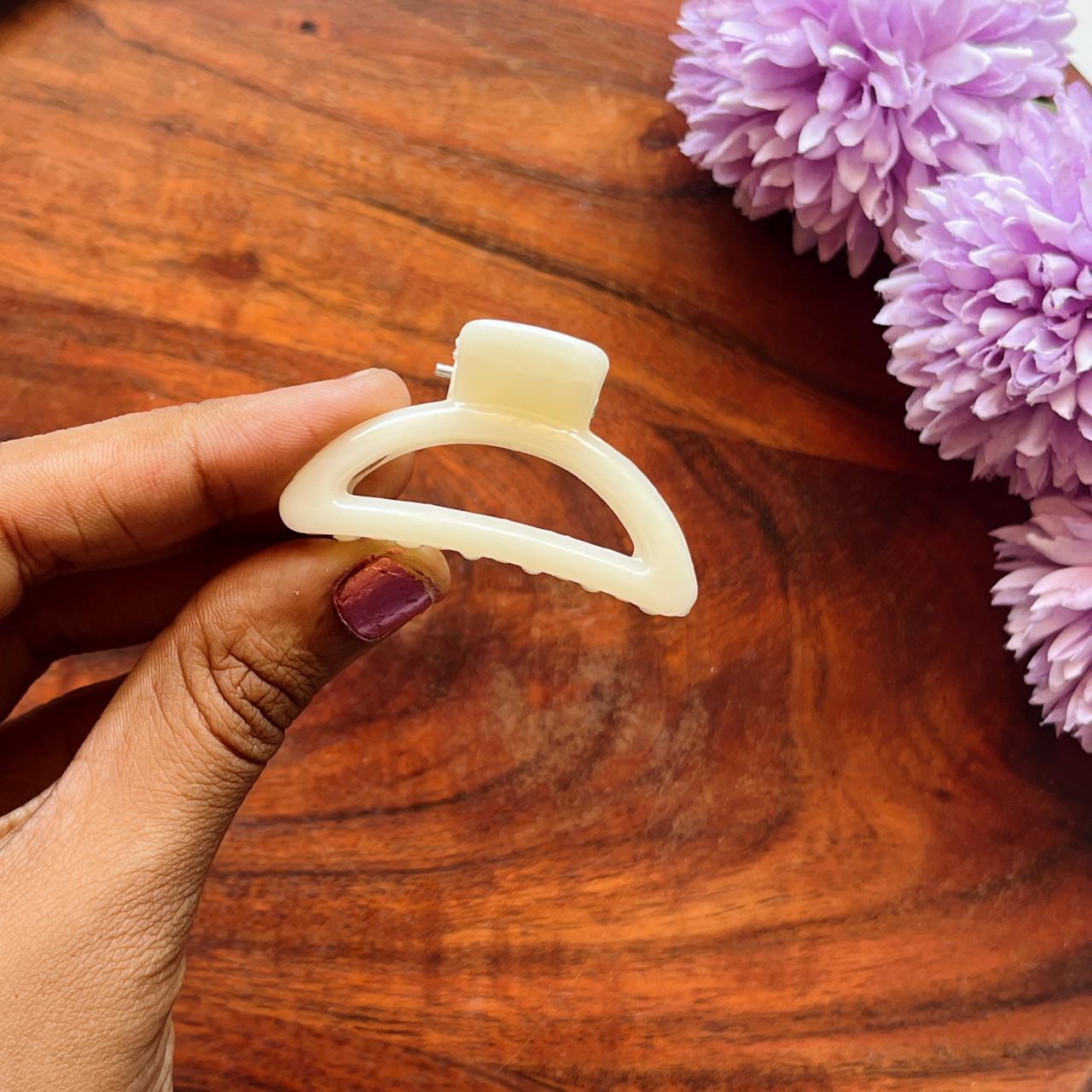 Pastel Arc Mini Claw Clip- 5cm Small to Medium