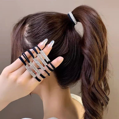 Crystal Bar Hair Tie -  Pack of 1