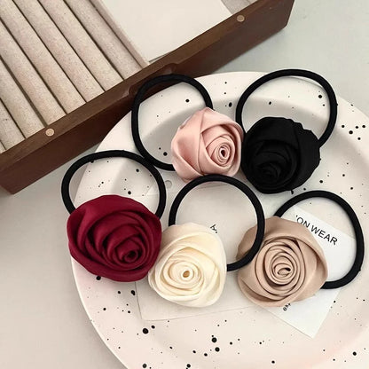 Rosette Bloom Hair Tie Collection - Pack of 1
