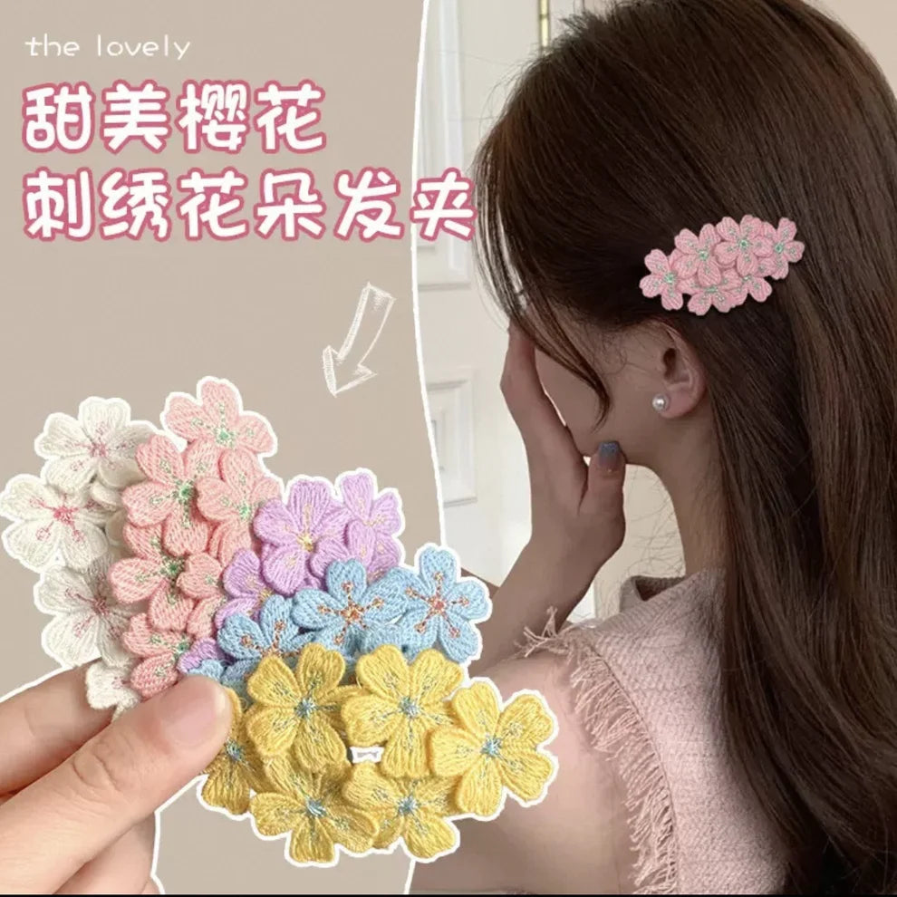 Meadow Bloom Floral Hair Pins – Pack of 1
