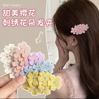 Meadow Bloom Floral Hair Pins – Pack of 1