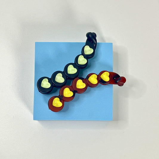 Heart shape Hair Banana Clip