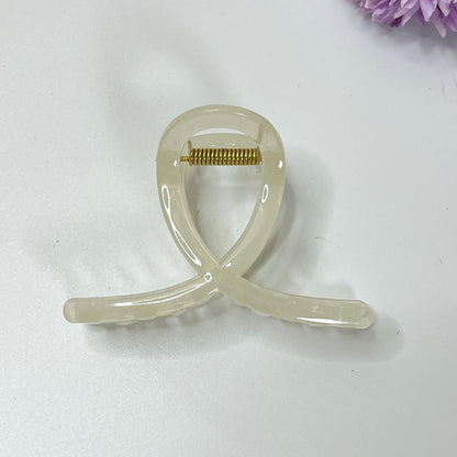 Pastel Loop knot Hair Claw Clip