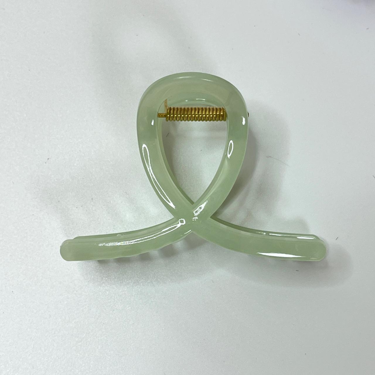 Pastel Loop knot Hair Claw Clip