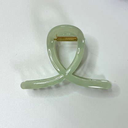 Pastel Loop knot Hair Claw Clip