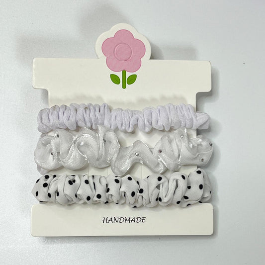 Ruffle Hair Bands(Set of 3)