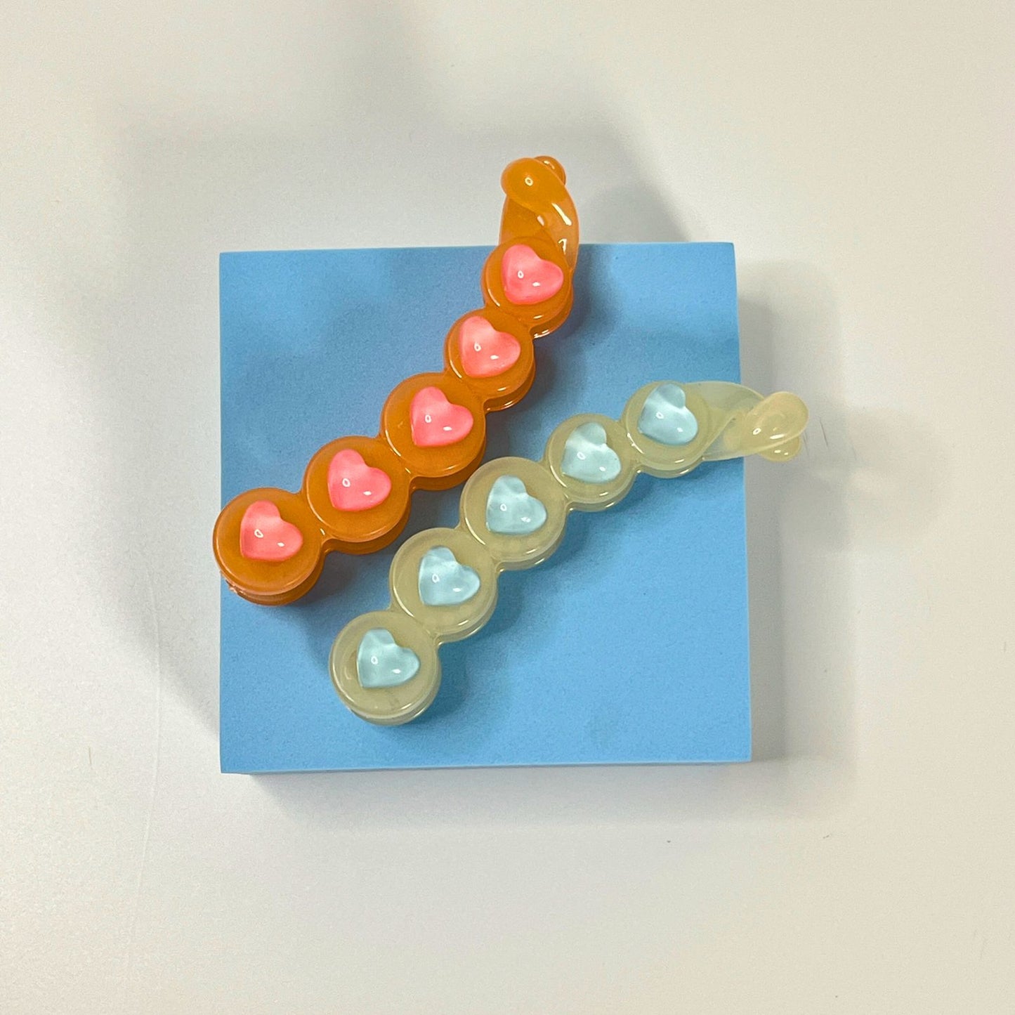 Heart shape Hair Banana Clip