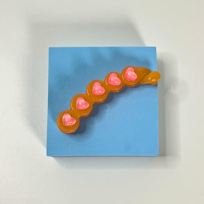 Heart shape Hair Banana Clip