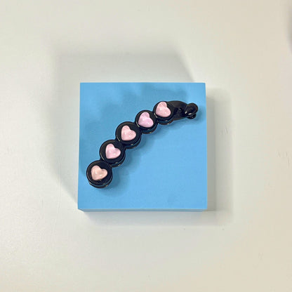 Heart shape Hair Banana Clip