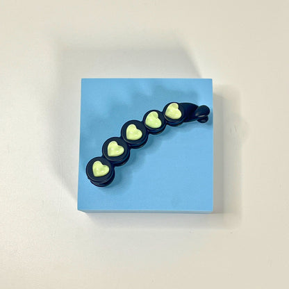 Heart shape Hair Banana Clip