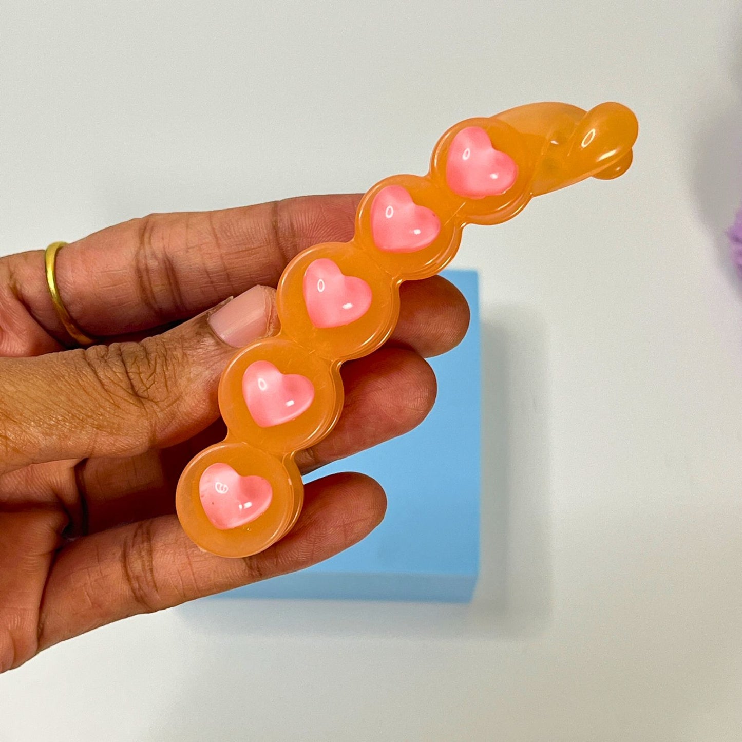 Heart shape Hair Banana Clip