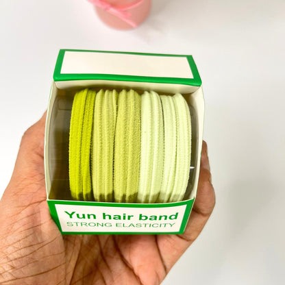 Pastel Pop Hair Elastic Set (Set of 5)
