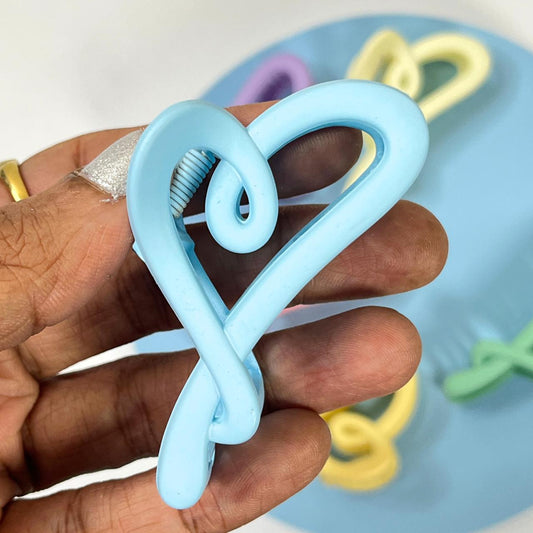 Abstract Twist Hair Claw Clip