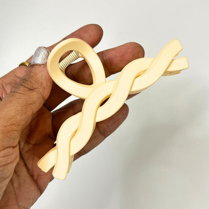 Twist Loop Hair Claw Clip - Large