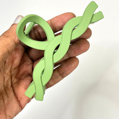 Twist Loop Hair Claw Clip - Large