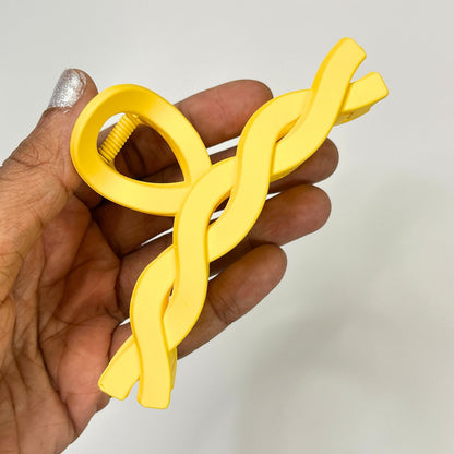 Twist Loop Hair Claw Clip - Large