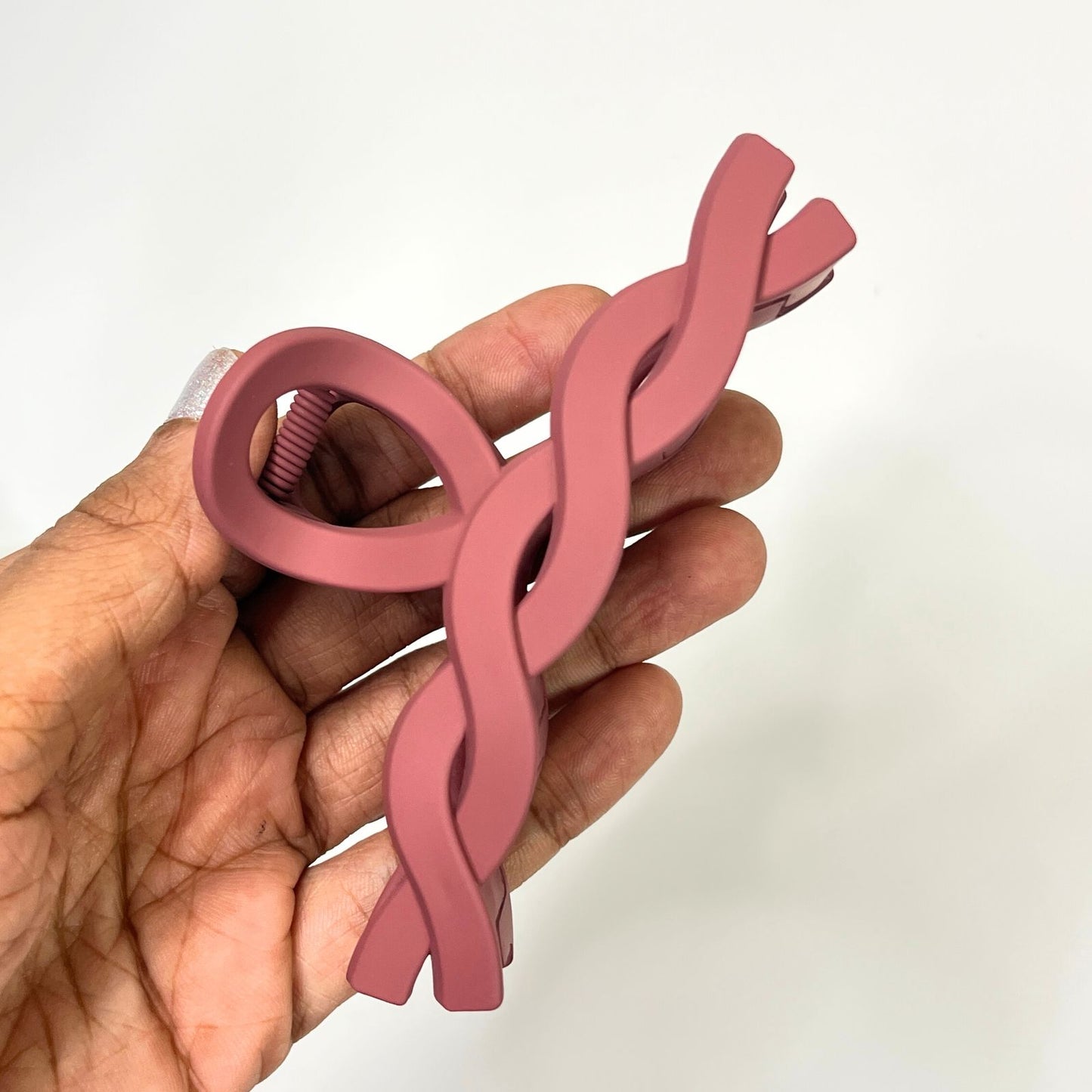 Twist Loop Hair Claw Clip - Large