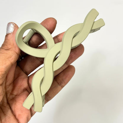 Twist Loop Hair Claw Clip - Large