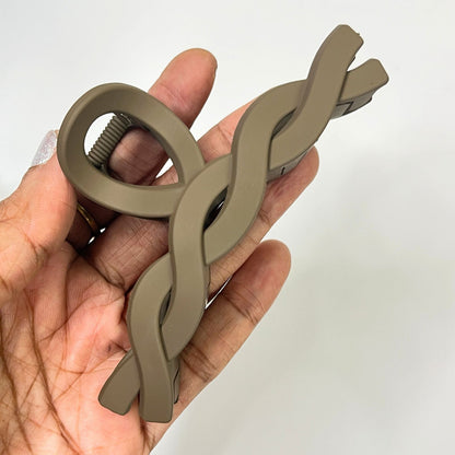 Twist Loop Hair Claw Clip - Large