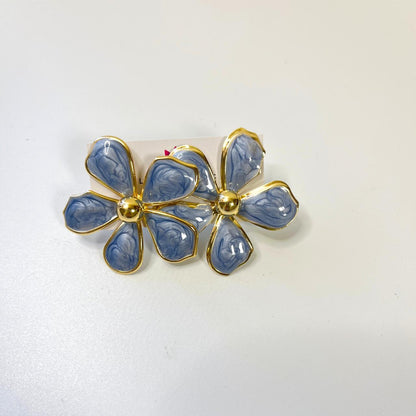 Marble Bloom Statement Earrings