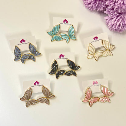Flutter Bloom Butterfly Earrings