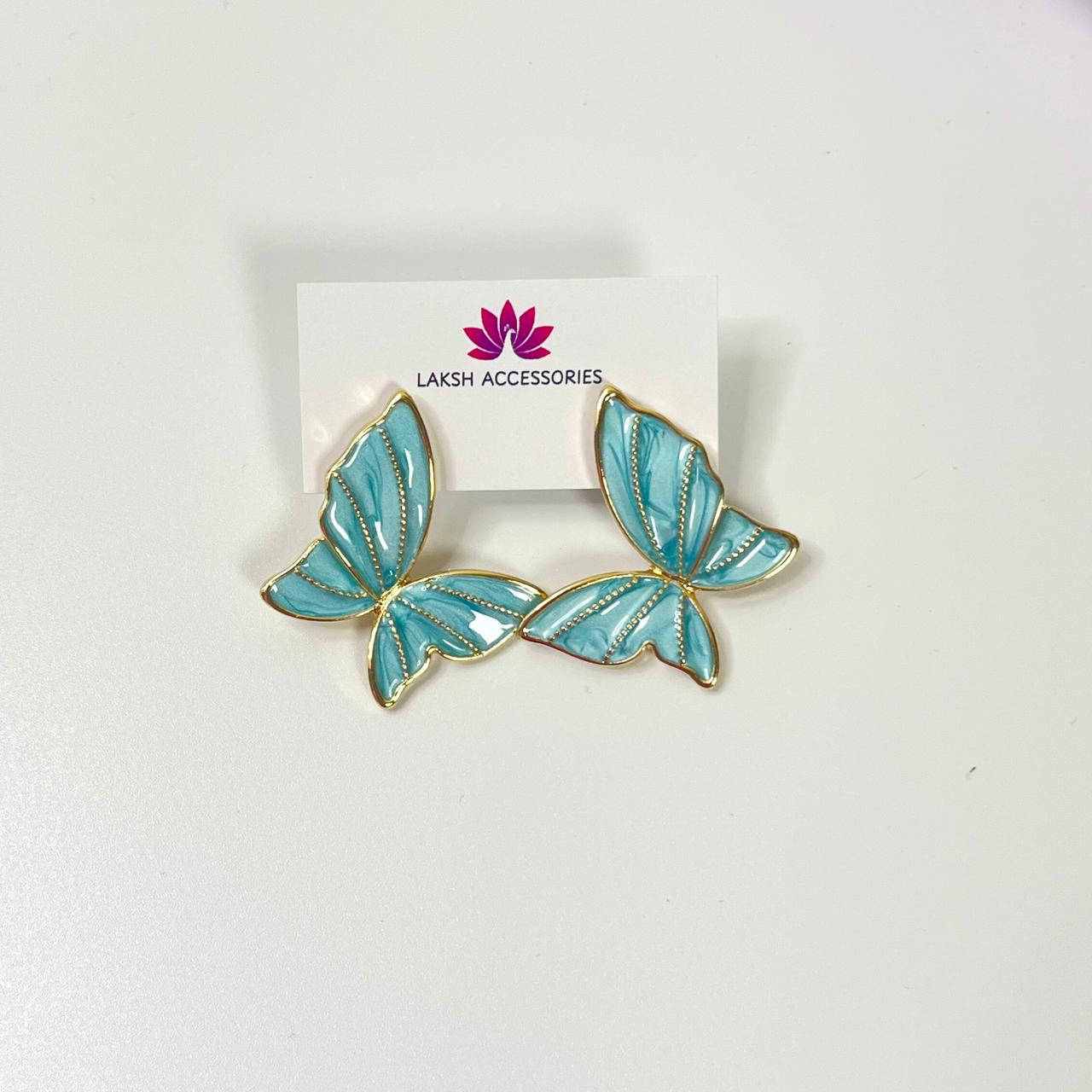 Flutter Bloom Butterfly Earrings