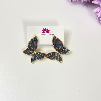 Flutter Bloom Butterfly Earrings