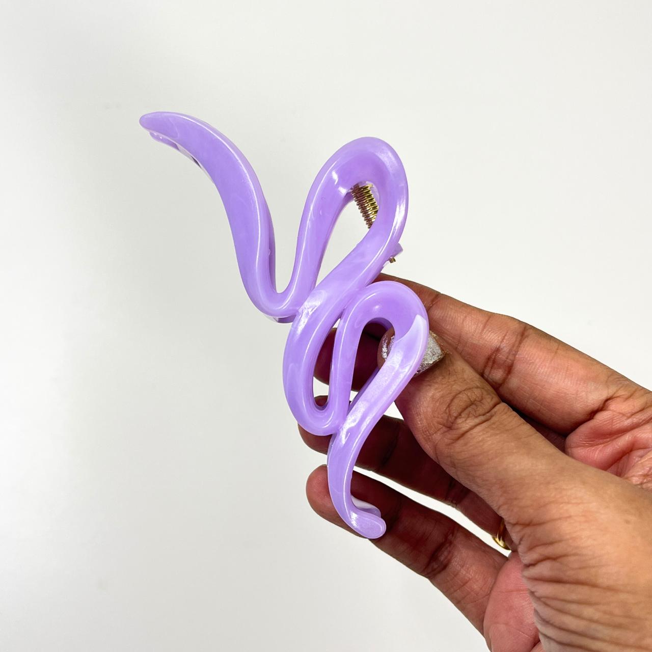 Squiggle Chic Hair Claw - Large
