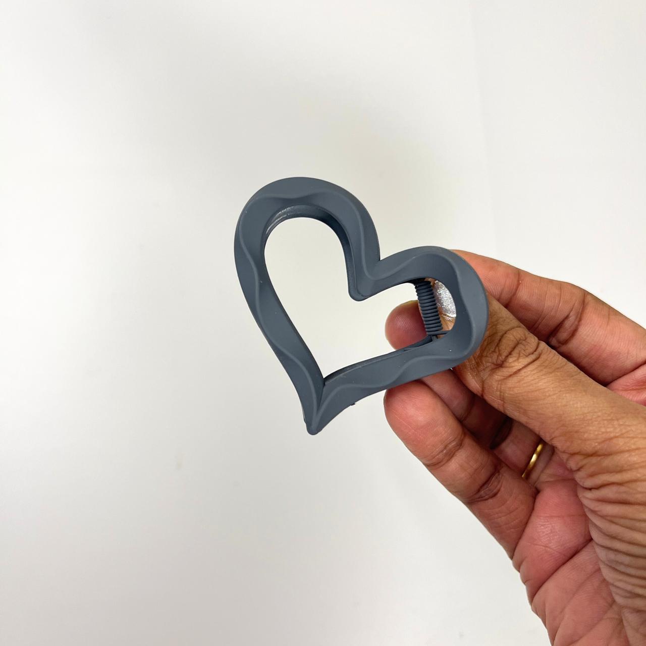 Candy Heart Hair Claw Clip - Medium