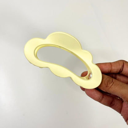 Cloud Curve Hair Claw Clip - Large