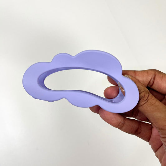 Cloud Curve Hair Claw Clip - Large