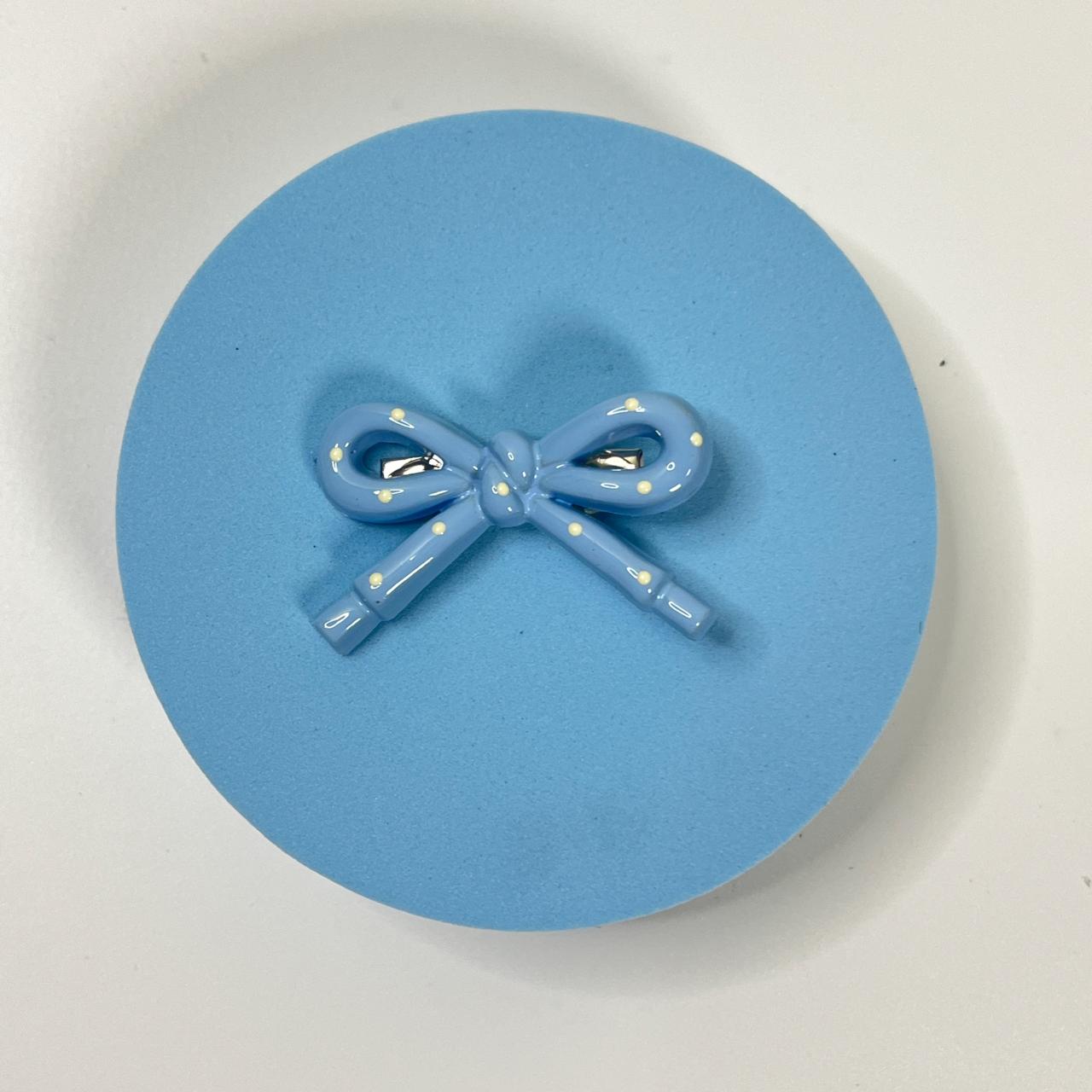 Polka Bow Hair Clip (Pack of 1)