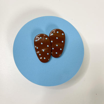 Dot Charm Hair Clips (Set of 2)