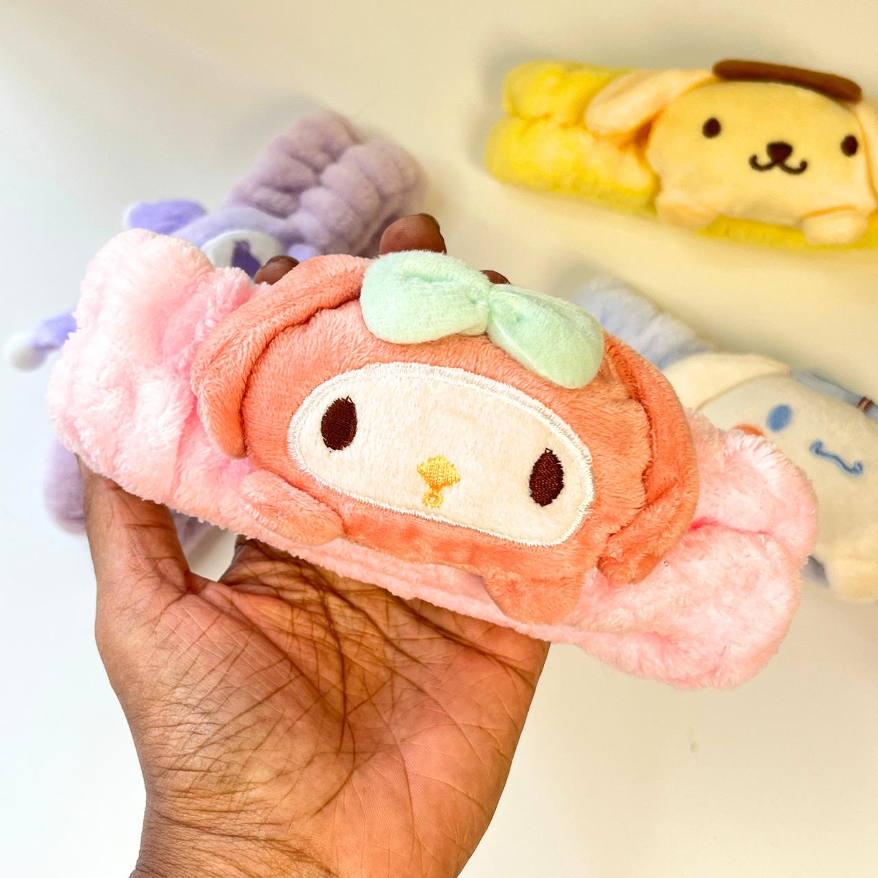 Kawaii Plush Spa Headband 🐰✨