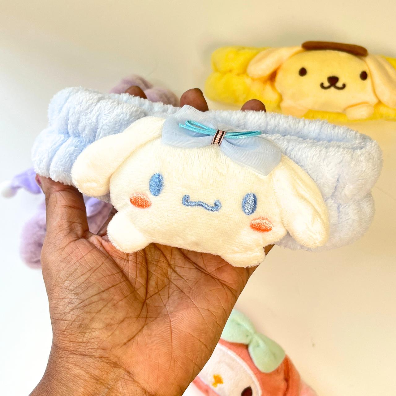 Kawaii Plush Spa Headband 🐰✨