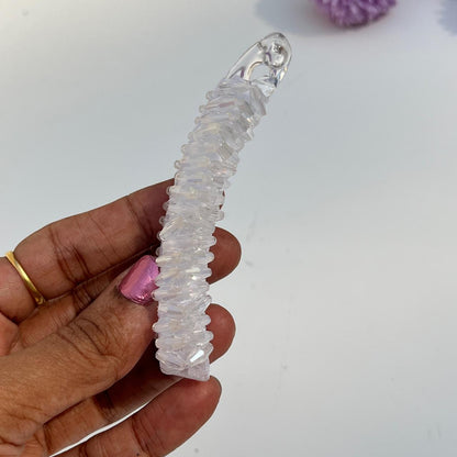 Crystal Beaded Banana Hair Clip (10cm)
