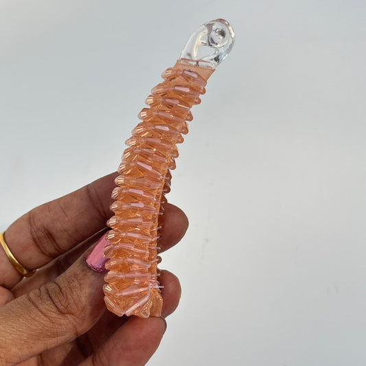 Crystal Beaded Banana Hair Clip (10cm)