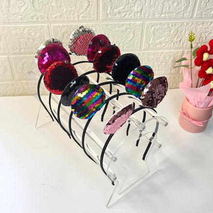 Sequin Mouse Ear Headband ✨🐭