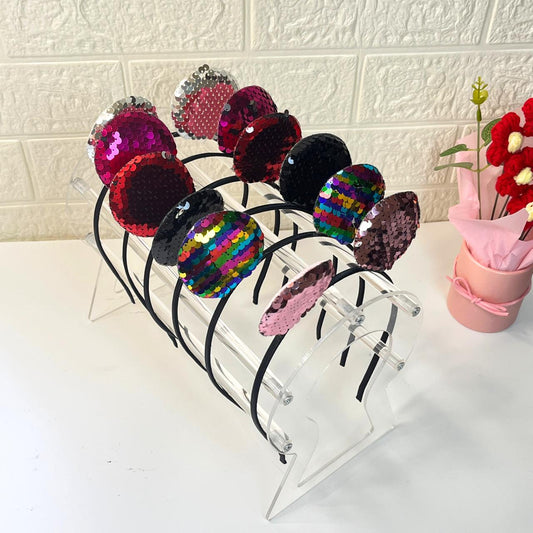 Sequin Mouse Ear Headband ✨🐭