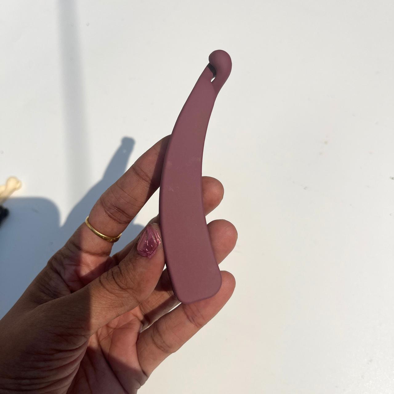 Matte Finish Banana Hair Clip ✨