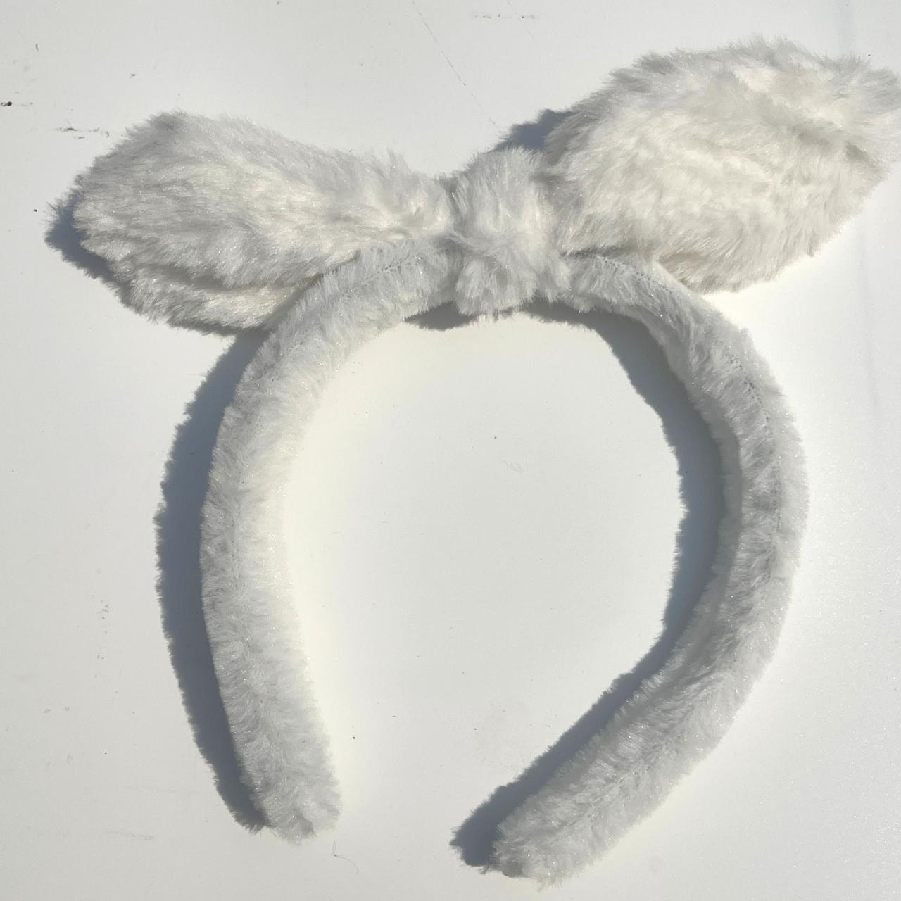 Fluffy Bunny Ear Headband 🐰✨