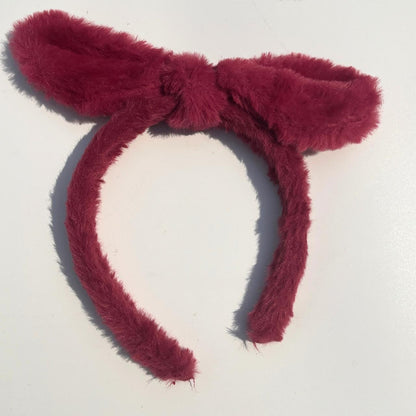 Fluffy Bunny Ear Headband 🐰✨